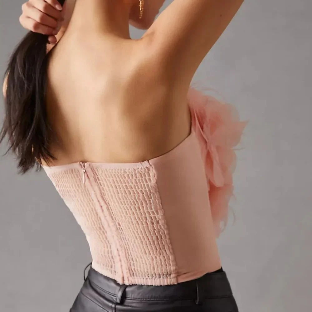 HTF Mare Mare x Anthropologie 3-D Floral Corset - Picture 8 of 9
